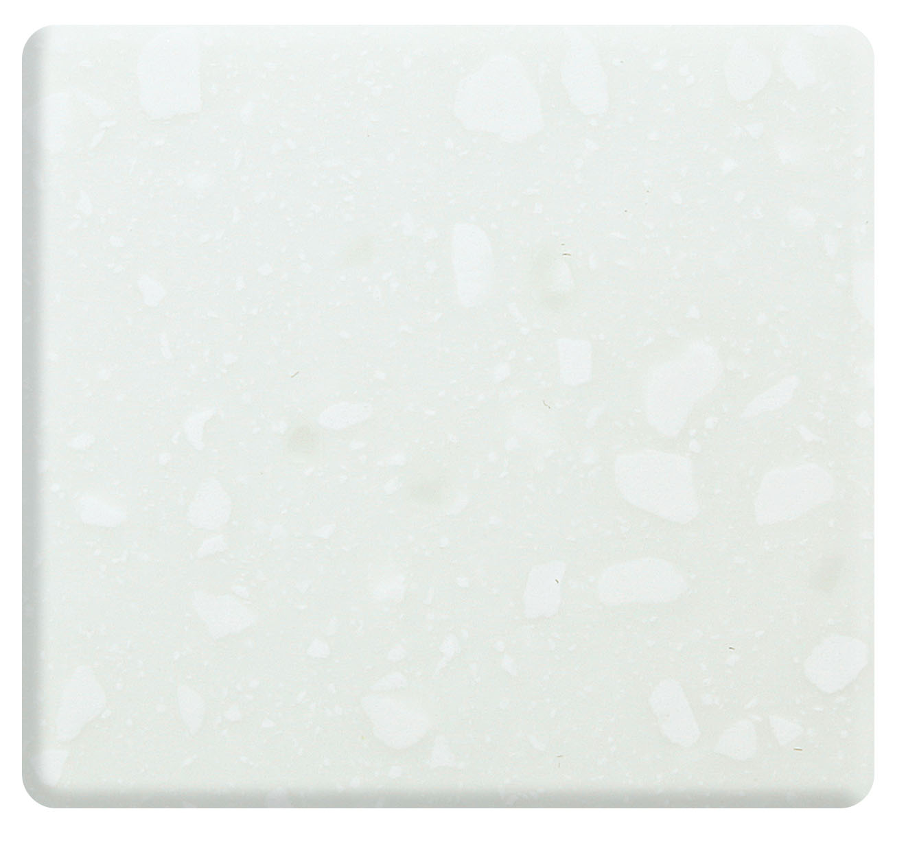 Fregadero cuadrado de baño de superficie sólida de acrílico modificado blanco puro de alta calidad