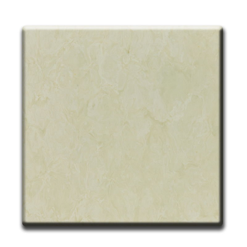 Hoja de superficie sólida de textura blanca de panel de pared de piedra de losas de acrílico de resina